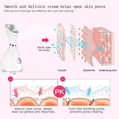 Face Steamer SPA Facial Humidifier Vaporizer